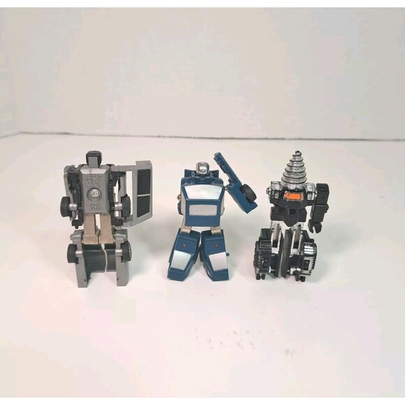 Gobots Tonka Lot Of 3 Figures Screw Head MR-22 Stallion MRT-45 Van Guard MRT-42 - Picture 2 of 11